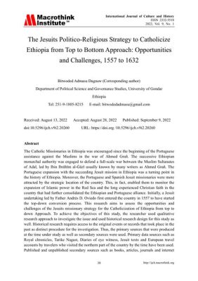 De Ethiopische Restauratie van 1632 een religieuze strijd om de macht tussen de Portugese Jezuïeten en de traditionele Ethiopische Kerk